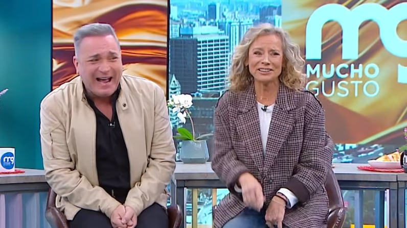 Kathy Salosny y Luis Jara | Captura: Mucho Gusto
