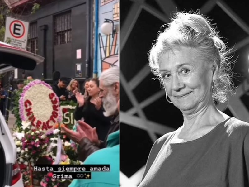 Actores y actrices despiden con aplausos a Grimanesa Jiménez en emotivo funeral