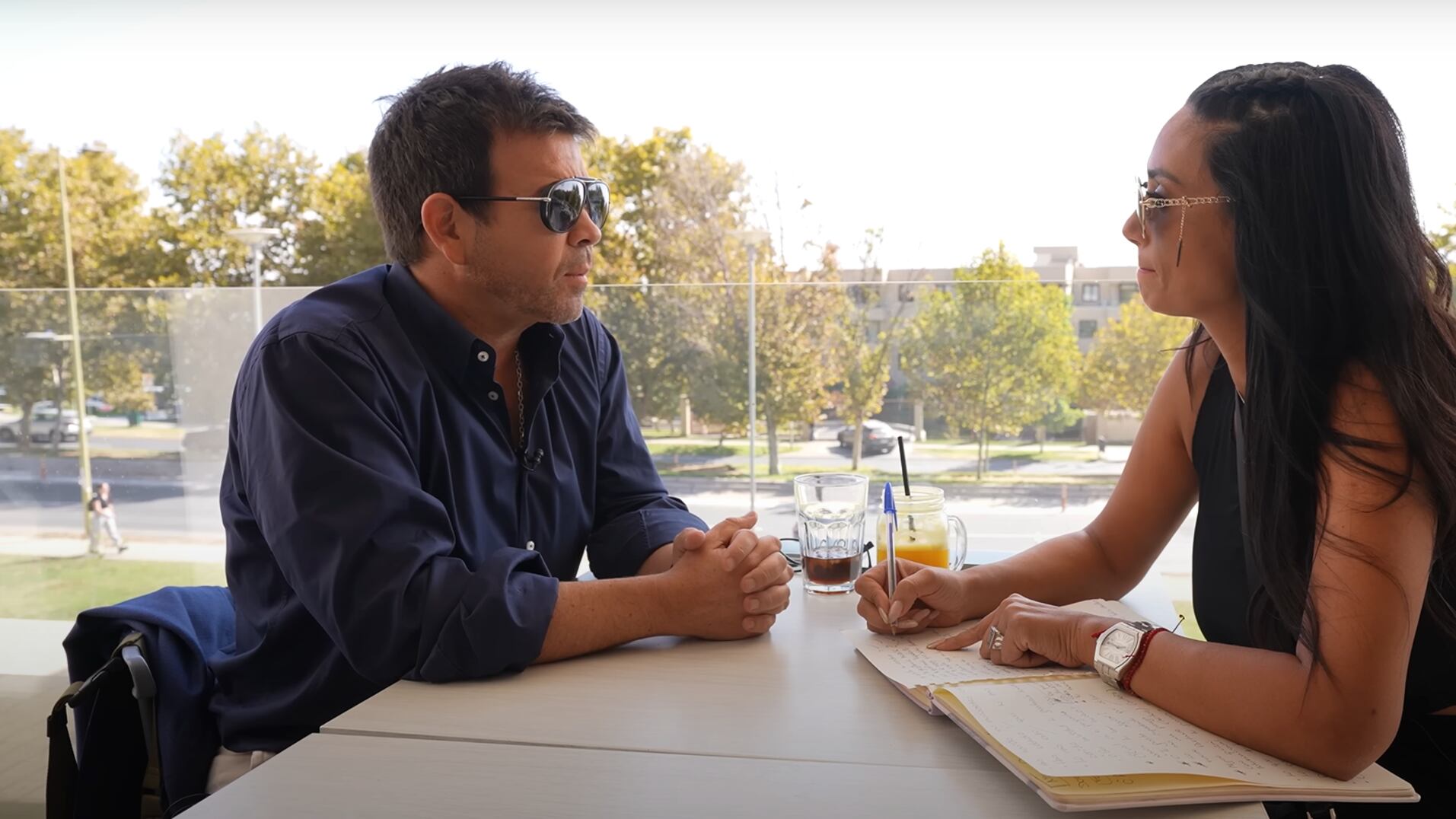 Nacho Gutiérrez y Pamela Díaz | Captura: YouTube