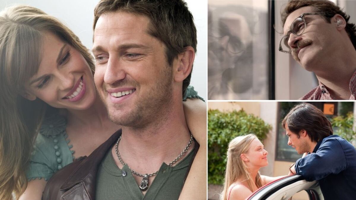 Escenas de las películas Posdata, te amo, Ella y Cartas a Julieta