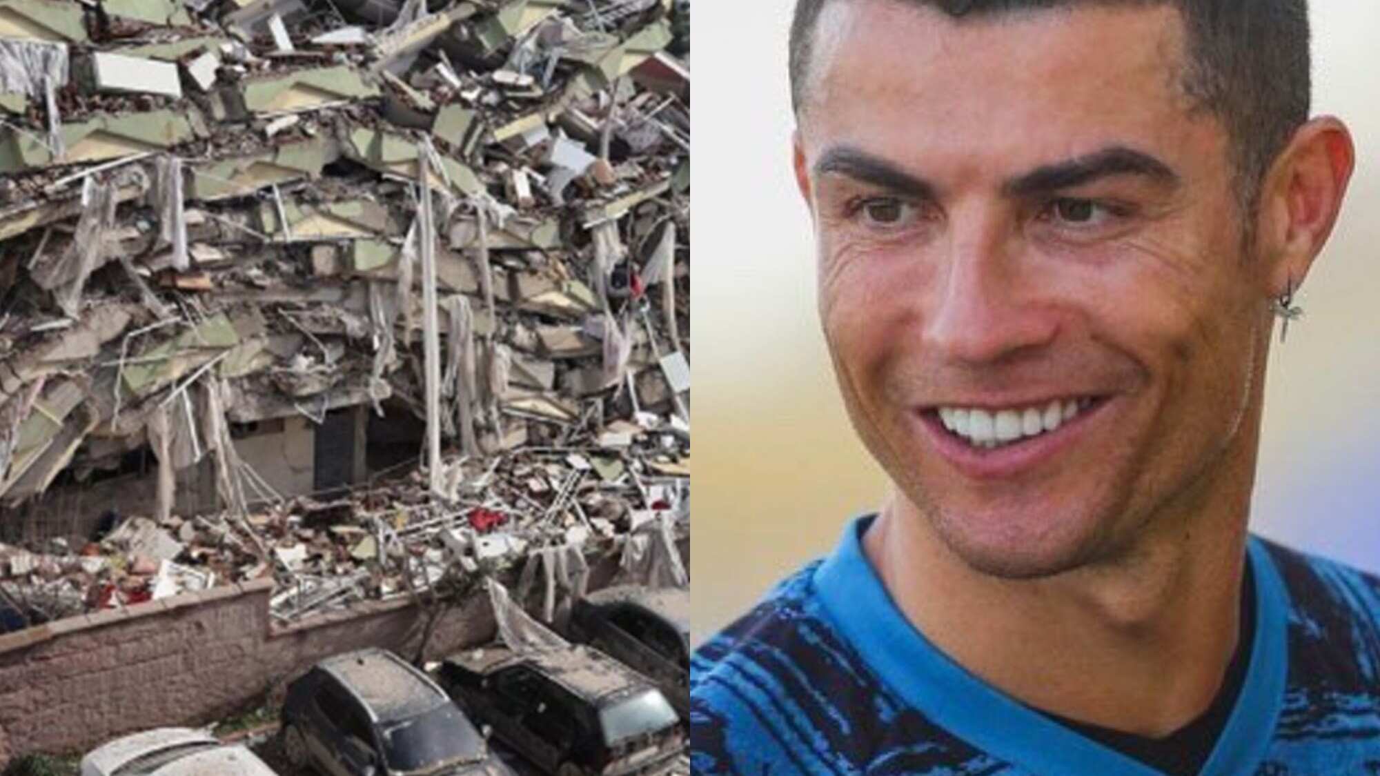 Cristiano Ronaldo terremoto de Turquía y Siria