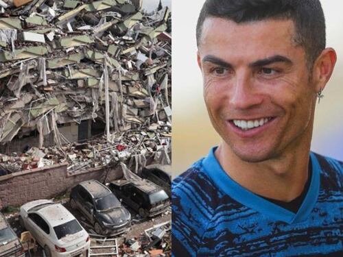Cristiano Ronaldo envía avión repleto de suministros a Turquía por terremoto