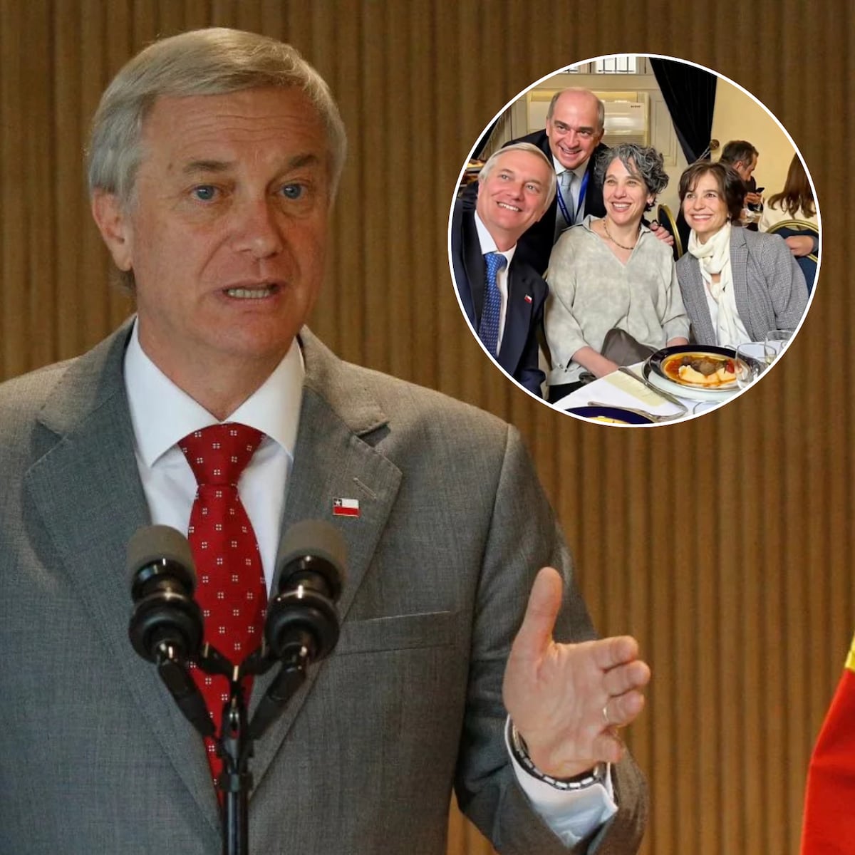 Presidente Kast aborda almuerzo con excompañeros en La Moneda Presidente Kast aborda almuerzo con excompañeros en La Moneda