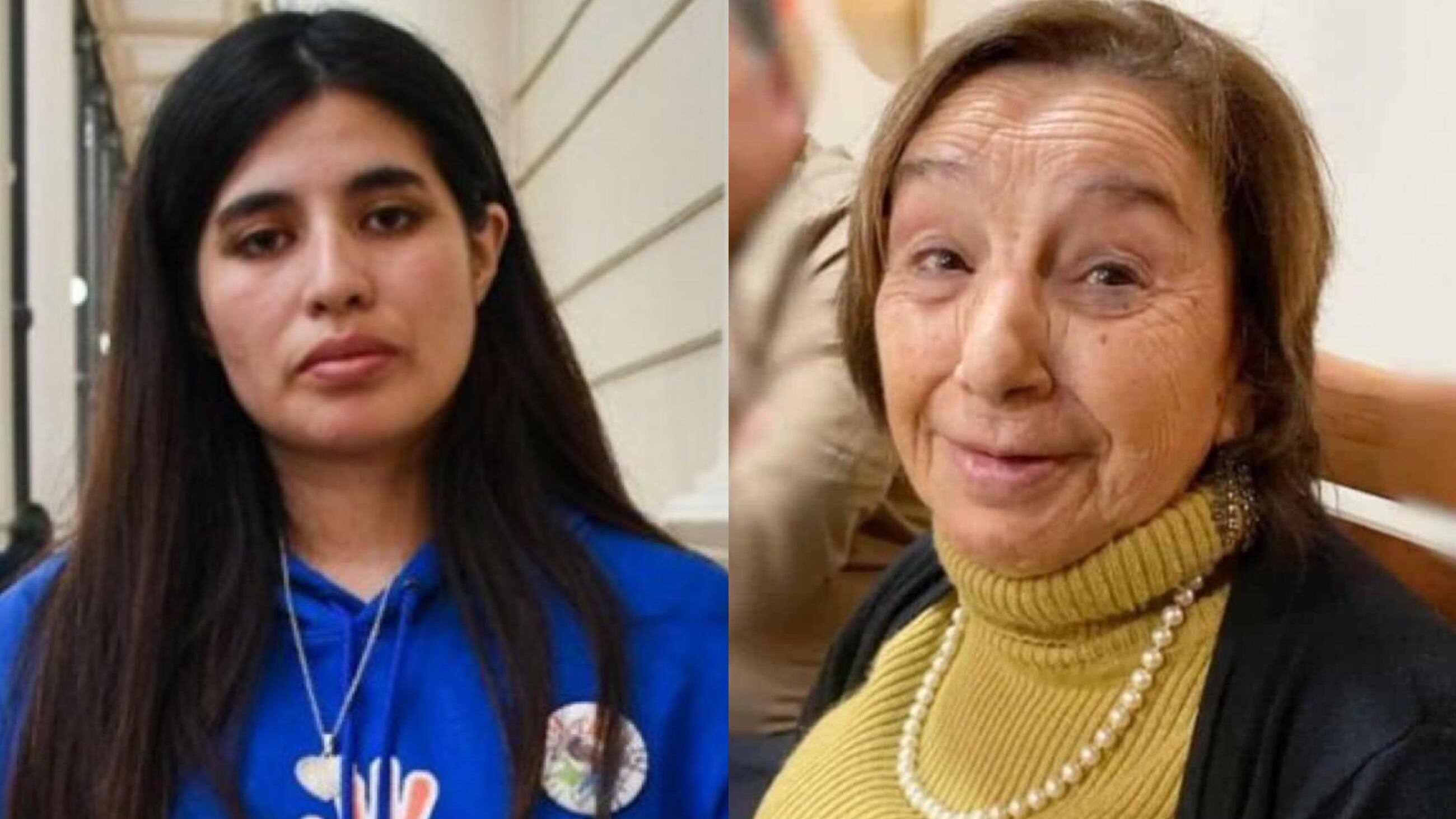 Estefanía Gutiérrez y María Elcira