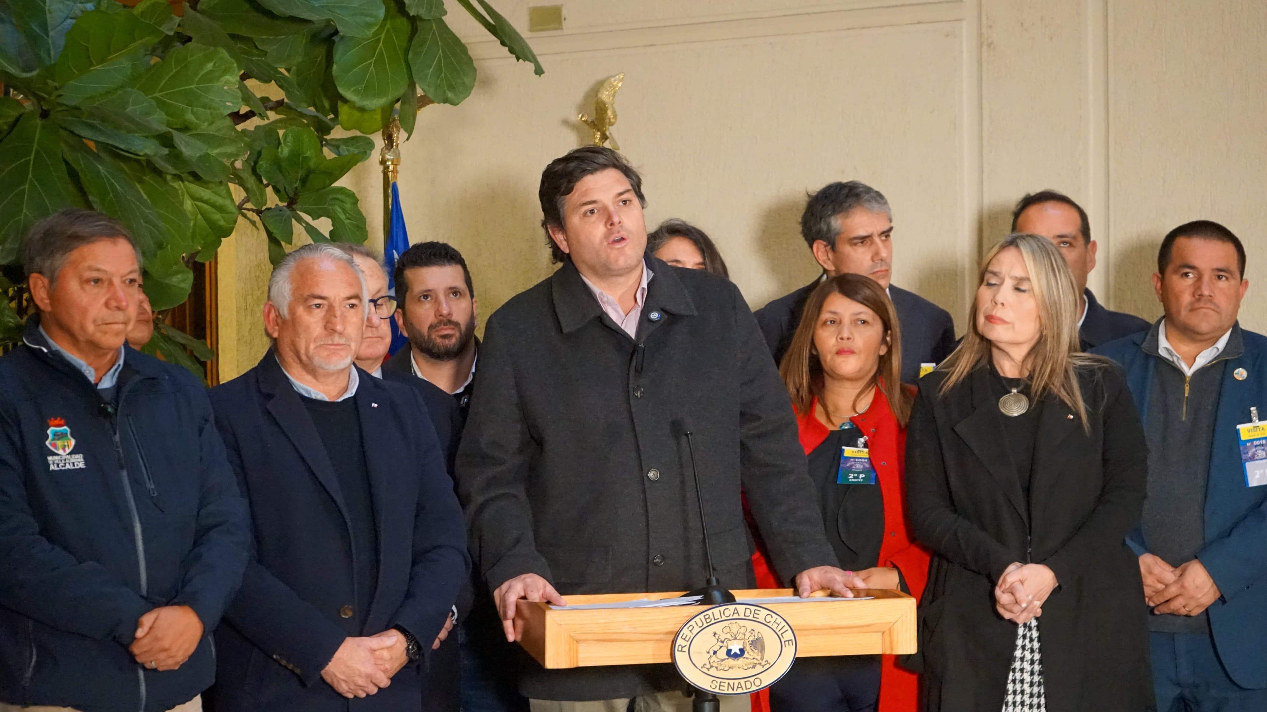 Municipios exigen urgencia legislativa para enfrentar crisis de seguridad en las calles