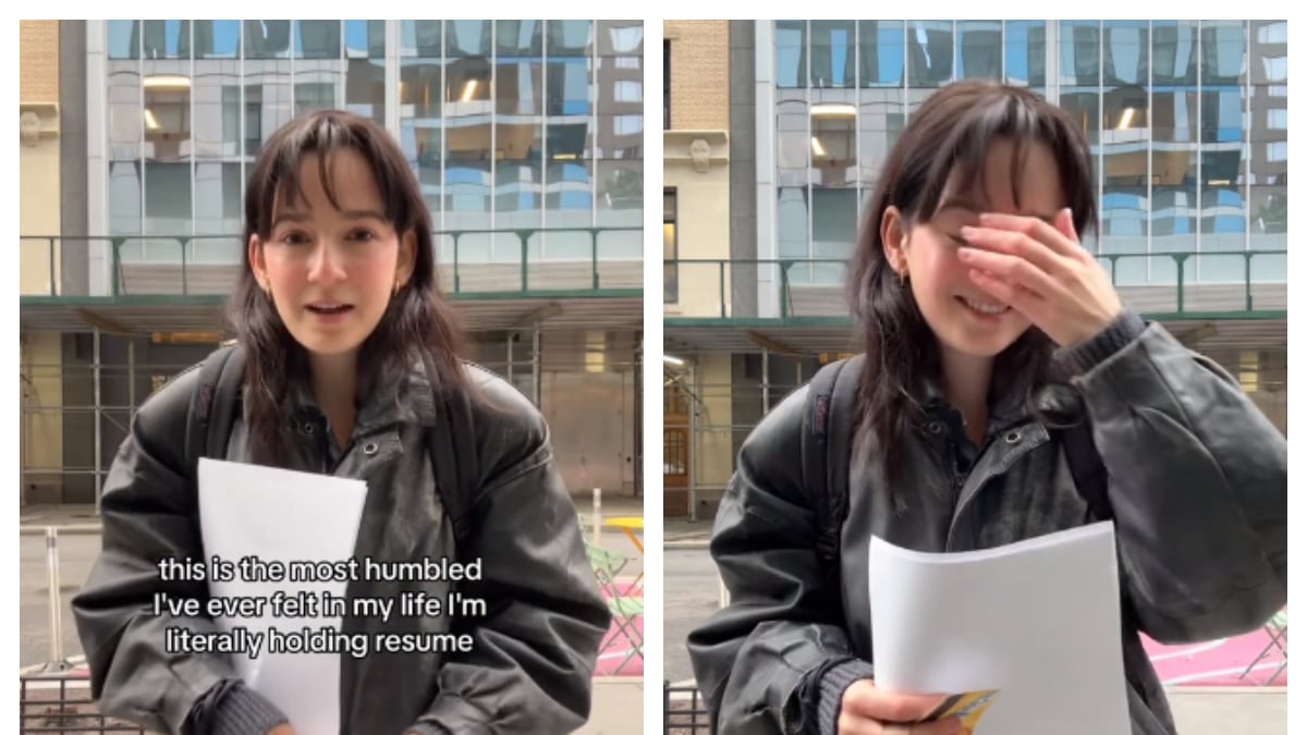 Joven recorre las calles en busca de trabajo, pero no logra encontrar nada a pesar que se graduó en dos carreras universitarias