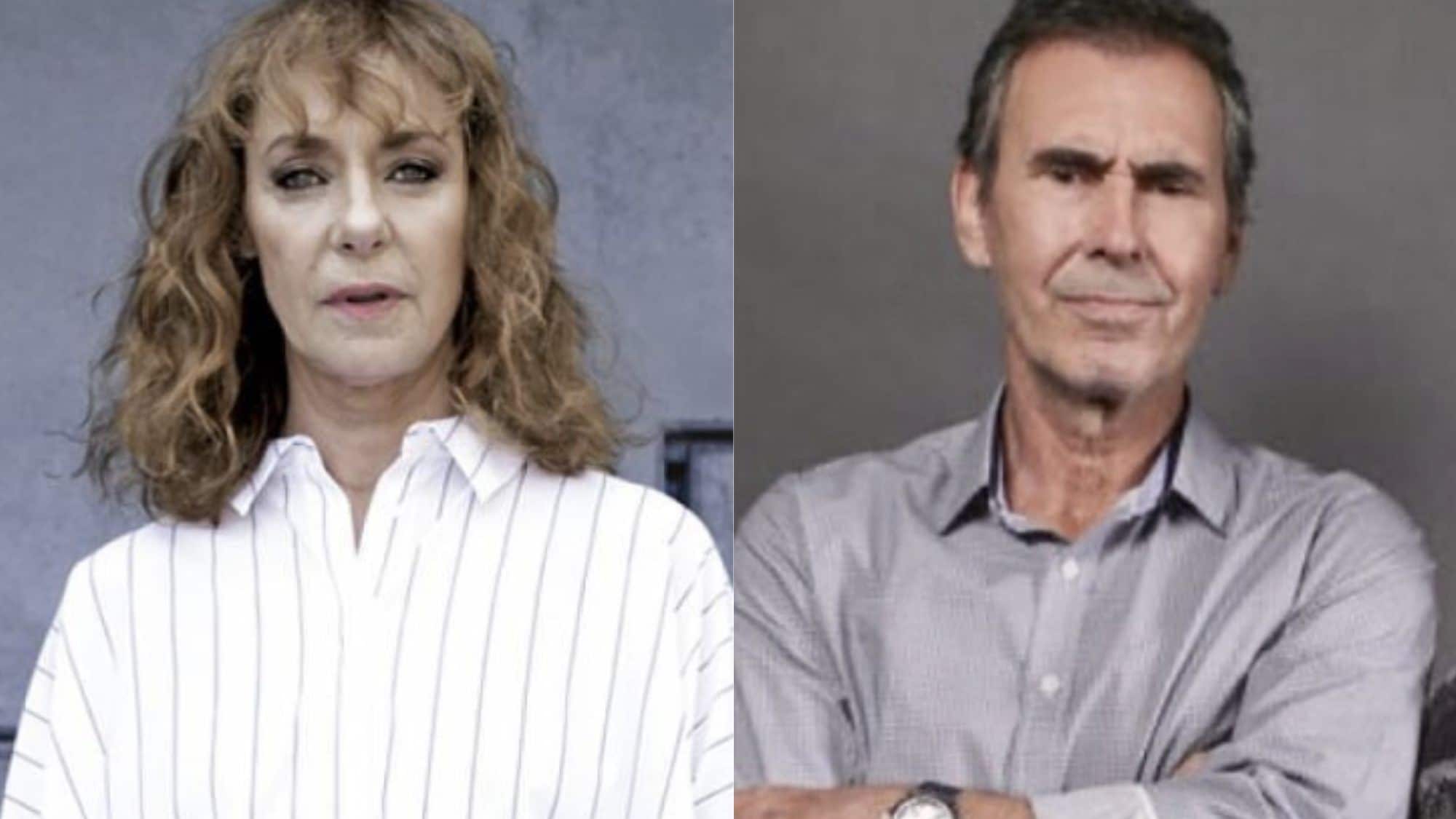 Claudia di Girolamo y Cristián Campos