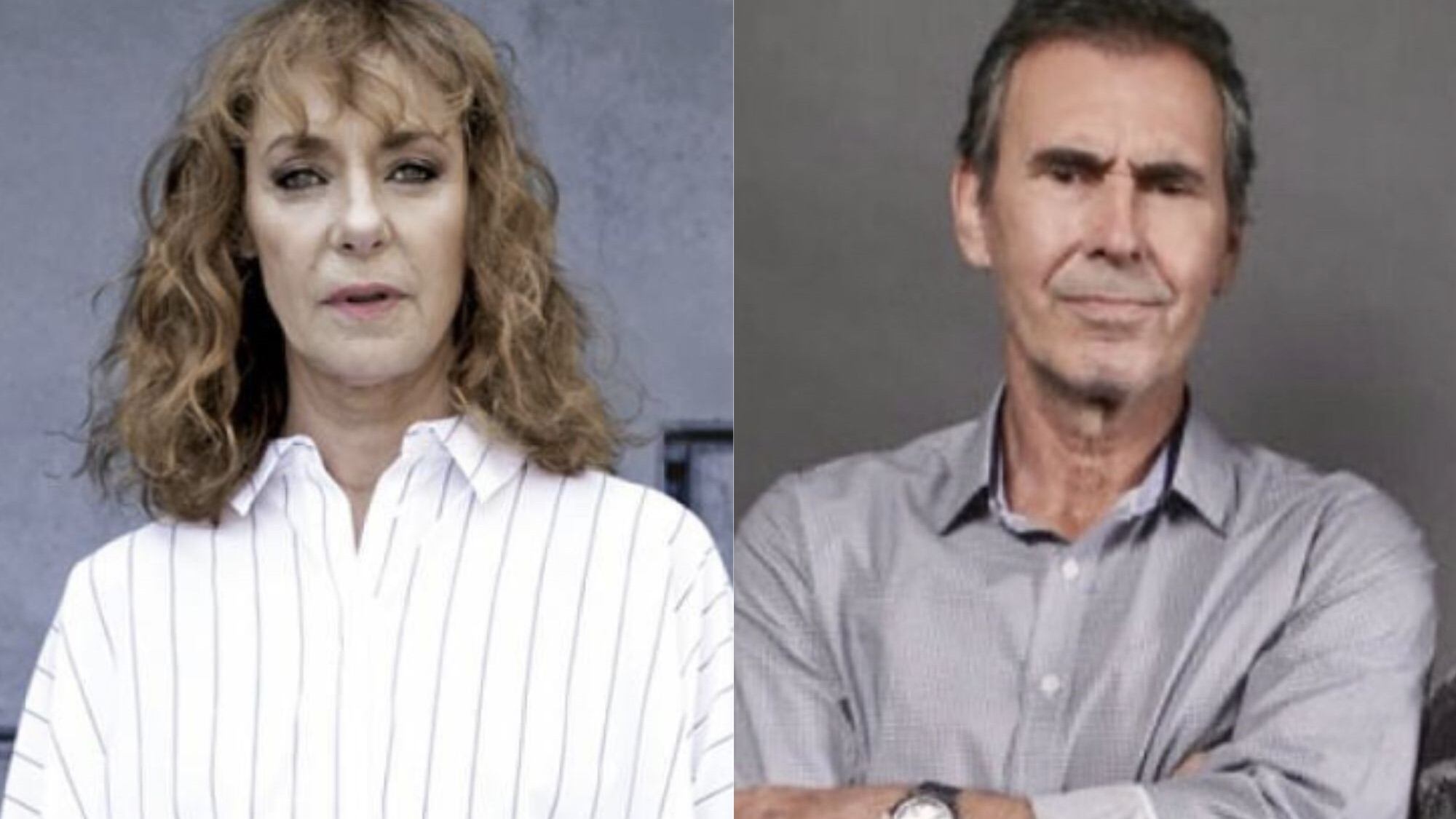 Claudia di Girolamo y Cristián Campos