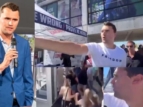 Video: Momentos previos y posteriores al ataque contra Charlie Kirk, el activista que fue baleado en universidad de EE.UU.