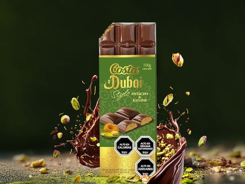 Costa lanza Dubai Style, un gran chocolate inspirado en esta tendencia mundial hecho en Chile