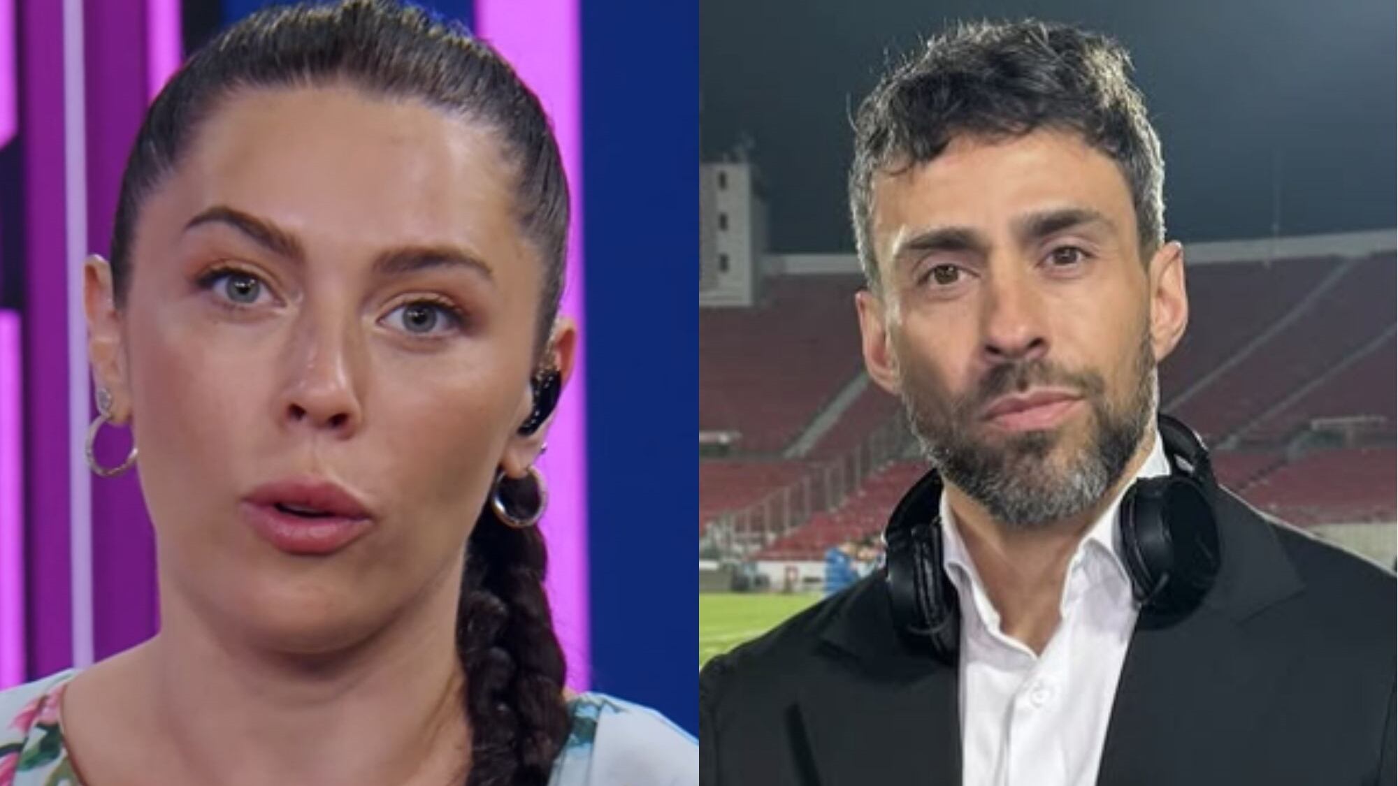 Daniela aránguiz y Jorge Valdivia