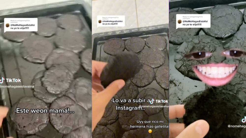 Galletas quemadas viral | Fuente: Tik Tok