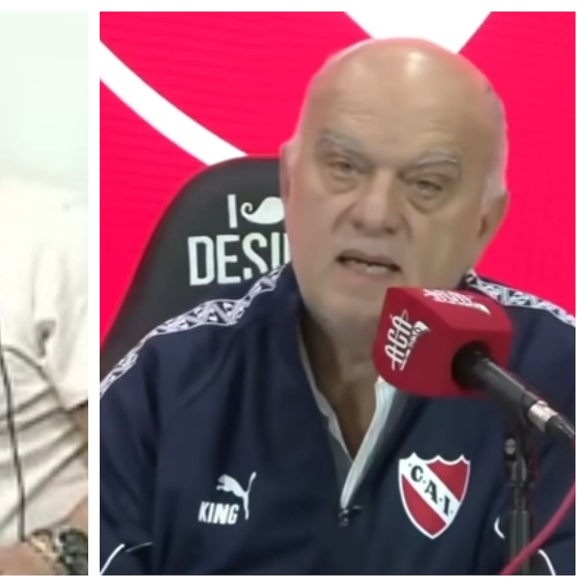 Rodrigo Goldberg indignado con presidente de Independiente por culpar a la U Rodrigo Goldberg indignado con presidente de Independiente por culpar a la U