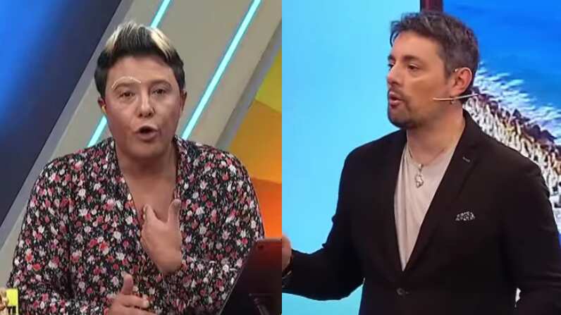 Sergio Rojas y Daniel “Palomo” Valenzuela | Captura: Que te lo digo y Buenos días, buenas tardes