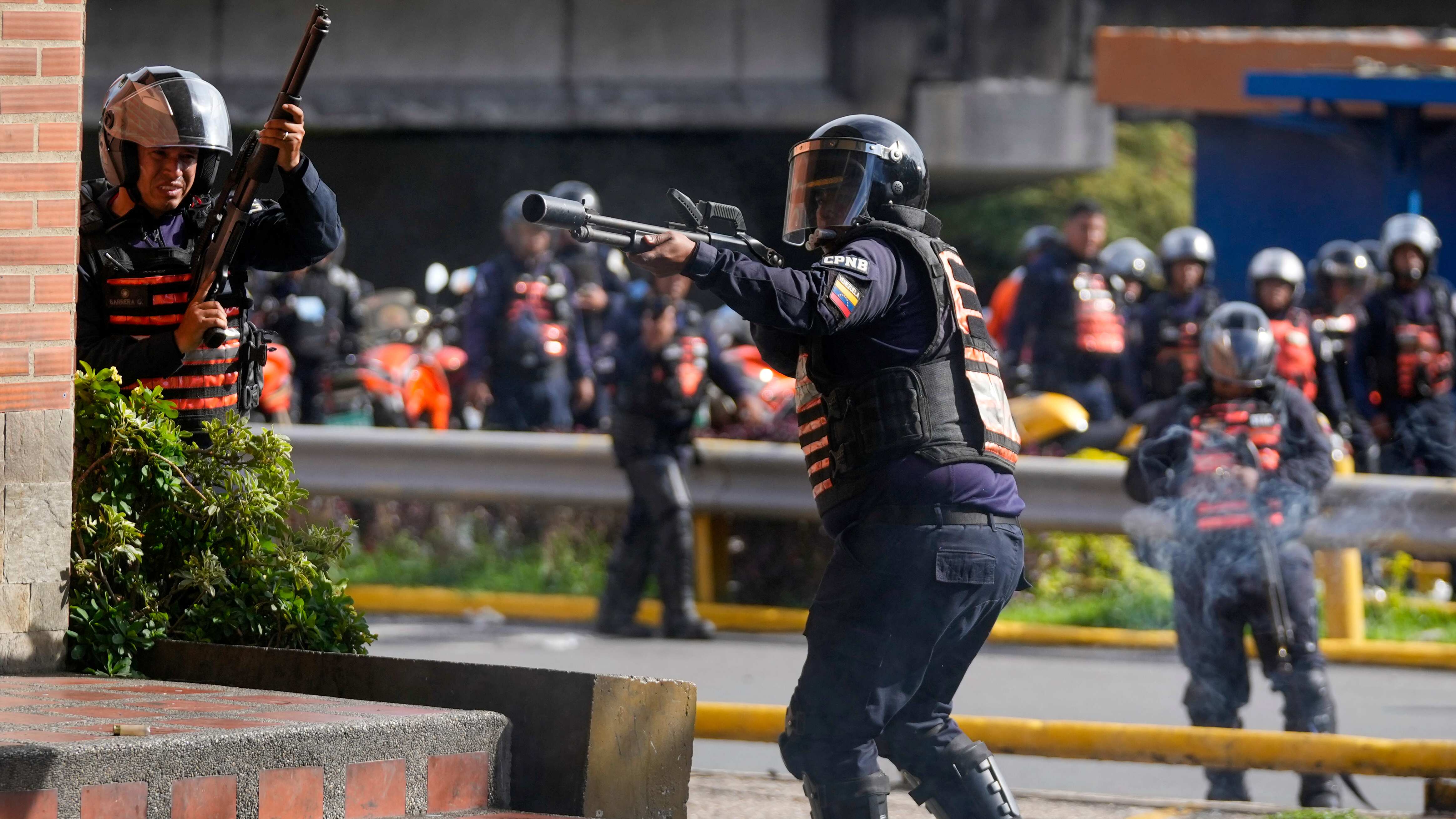 Protestas en Venezuela tras las elecciones
