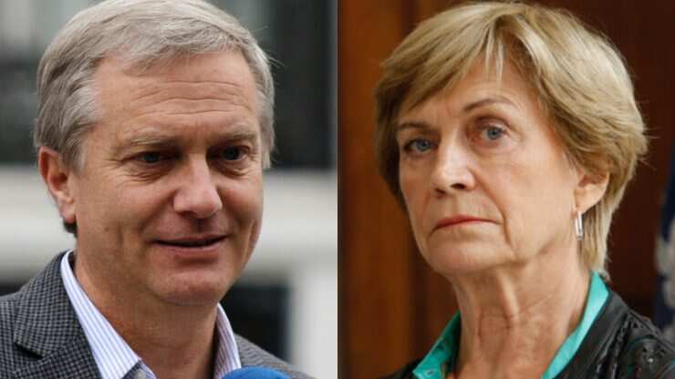 Evelyn Matthei y José Antonio Kast