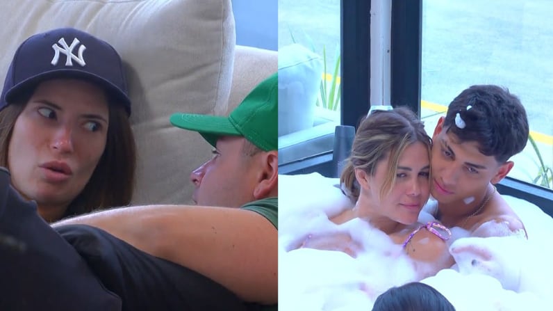 Laura Prieto y Bimza en Vecinos al Límite | Gentileza: Canal 13