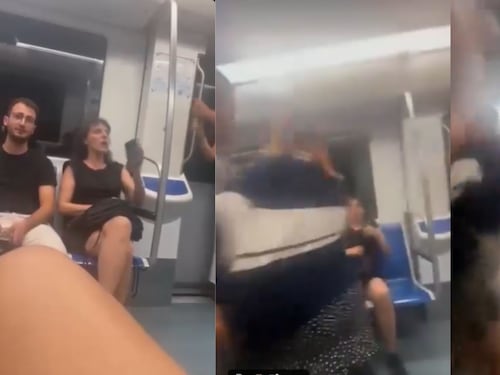 Chilena se defiende tras recibir escupo e insultos en el Metro de Barcelona