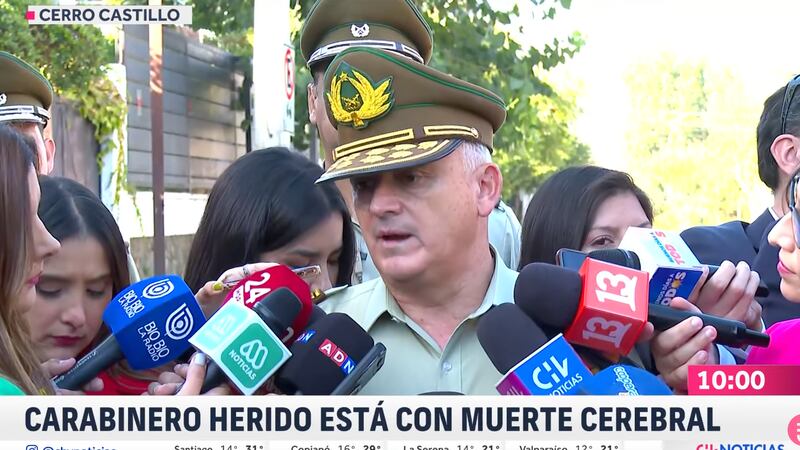 General director confirma que carabinero baleado en procedimiento en Puerto Varas se encuentra “con muerte cerebral”