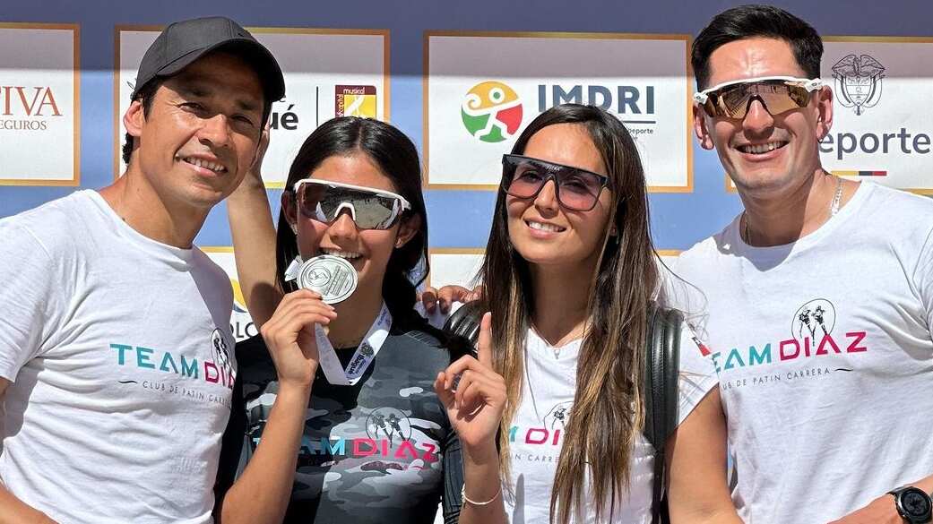 La menor de 12 años, e hija del exfutbolista Matías Fernández, consiguió un destacado logro deportivo el pasado fin de semana en la ciudad colombiana de Tolima, donde acabó segunda en el Campeonato Panamericano de patín carrera.