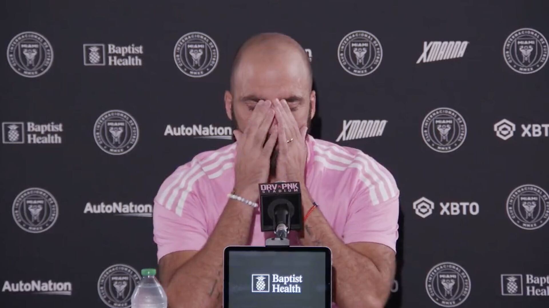 El llanto de Gonzalo Higuaín