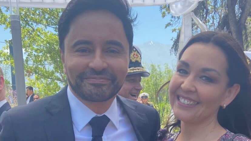 Denisse Malebrán y Rodolfo Carter. Captura de Instagram