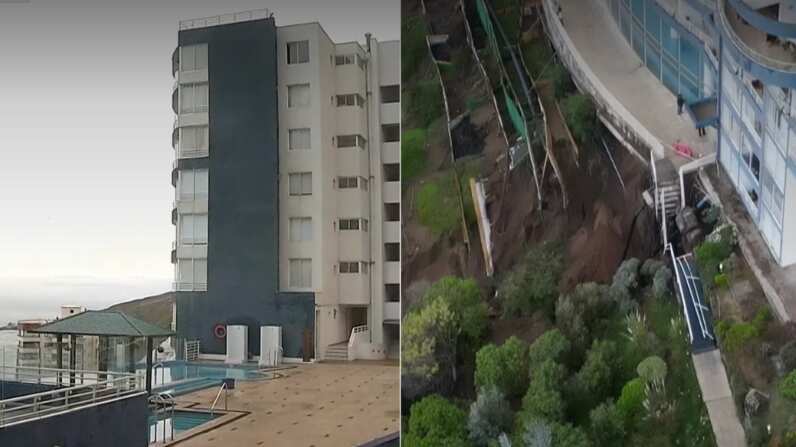 Edificio Euromarina 2 en Reñaca | Captura: Mega