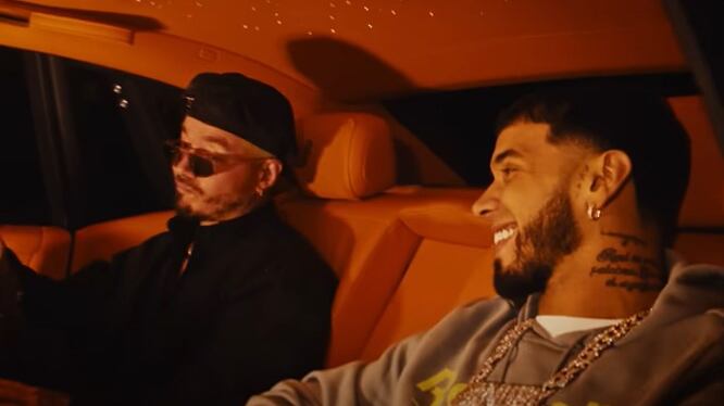 Anuel AA reveló el motivo por el que etiquetó a Karol G en la publicación y que J Balvin no tiene nada que ver con eso.