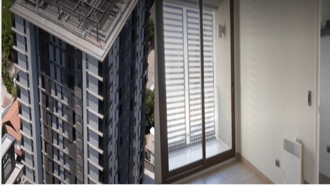 Cerca de dos años después de su polémico y cuestionado anuncio, el edificio que tiene como objetivo la integración social y disminuir el déficit habitacional, finalizó su construcción y ya está listo para recibir a familiar de bajos recursos que vivirán en pleno corazón de Las Condes. Noticia que en su momento generó controversia entre los vecinos, quienes rechazaron la iniciativa de Joaquín Lavín por considerar que “perderían” la plusvalía de sus inmuebles.
El edificio cuenta con un total de 15 pisos y 85 departamentos, varios espacios comunes, como un centro comunitario, auditorio, tres locales comerciales en el primer piso, áreas verdes y zonas para hacer deporte y juegos infantiles. En resumen, como cualquier edificio que se vende en miles de UF.
La mayoría de los departamentos, 81, serán habitados por familias que residen en la comuna de Las Condes, mientras que los otros cuatro estarán destinados a personas que hayan trabajado al menos cinco años en la comuna.