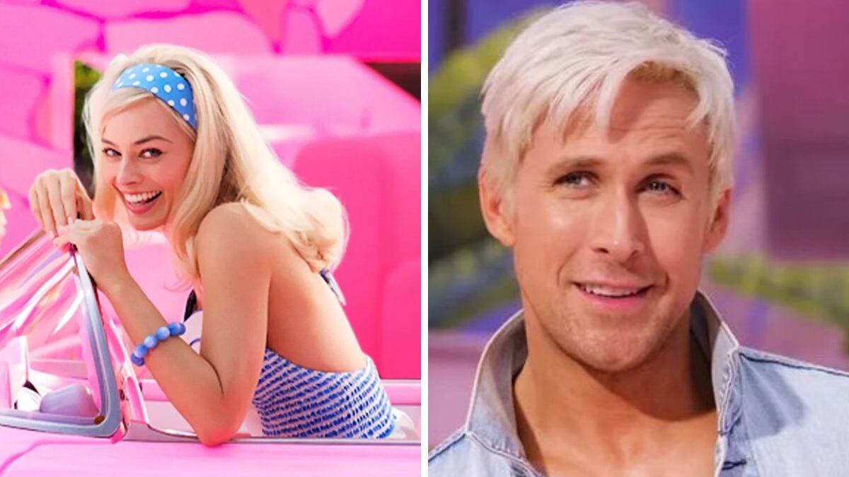 Margot Robbie y Ryan Gosling serán Barbie y Ken.