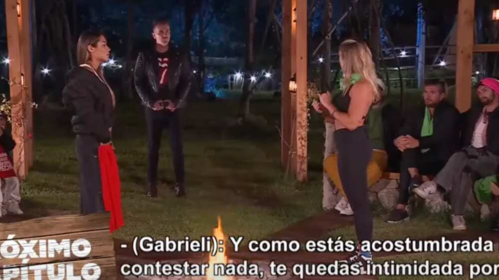 Chama y Gabrieli Moreira de Tierra Brava | Captura: Canal 13