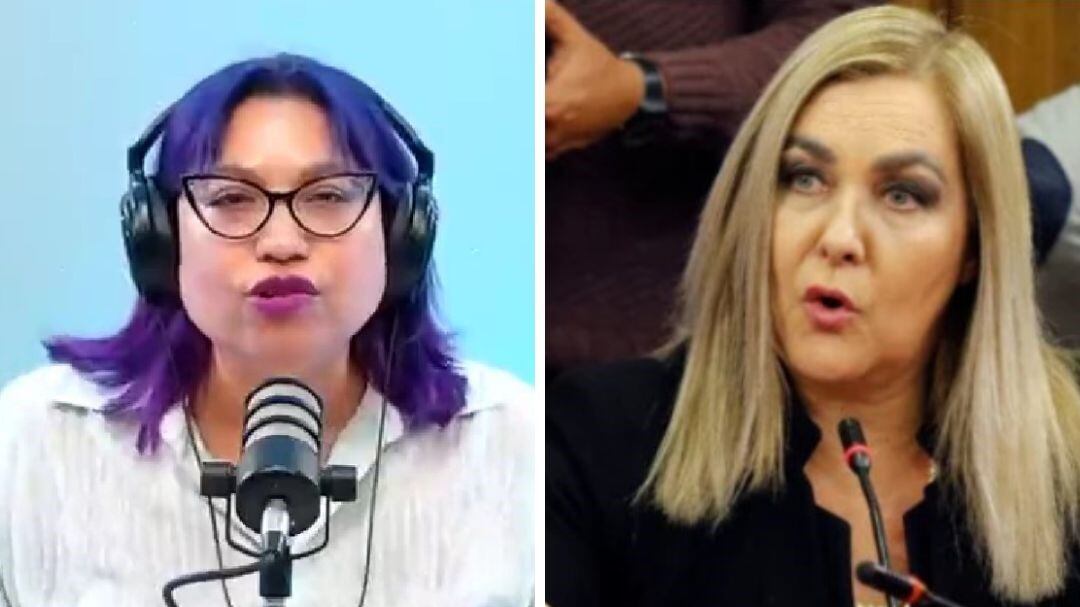 Alejandra Valle y Pamela Jiles