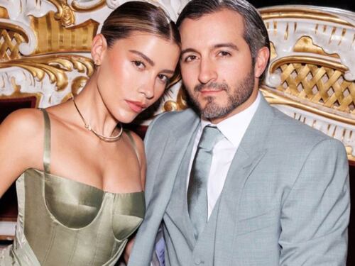 ¡Luis Miguel sí llegó al matrimonio de su hija Michelle Salas!