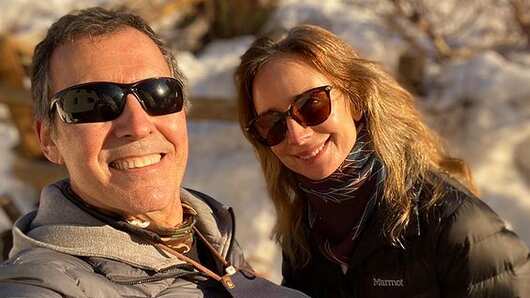 María José Prieto y Cristián Campos