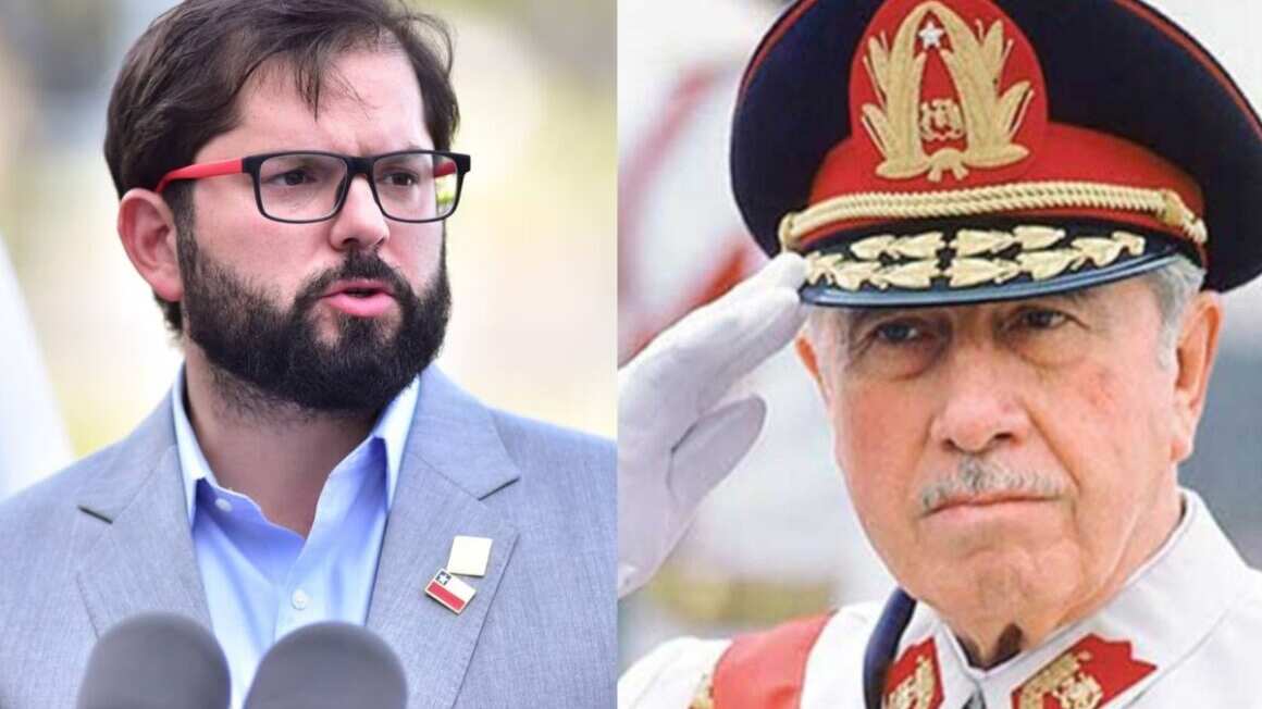 gabriel boric y pinochet
