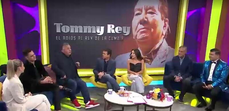 Tommy Rey: Panelistas de hay que decirlo despiden al cantante.