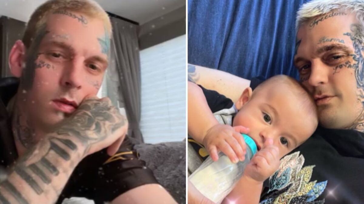 Aaron Carter fue un gran padre y estos videos con su hijo lo prueban