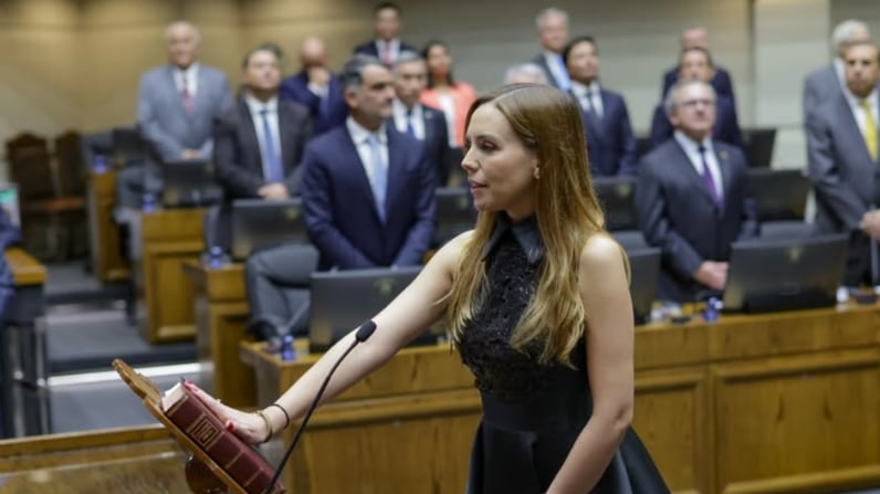 Senadora Camila Flores | Fuente: Instagram @camilaflores_o