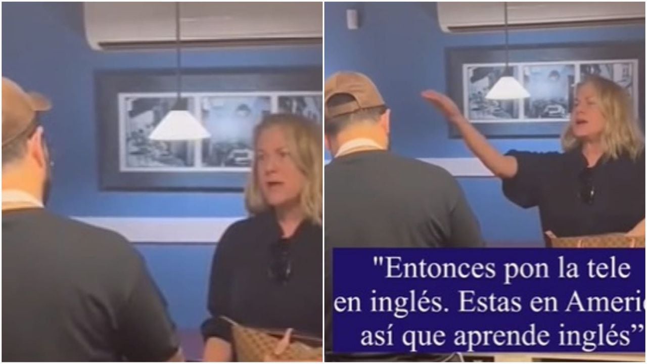 La mujer estaba enfurecida
