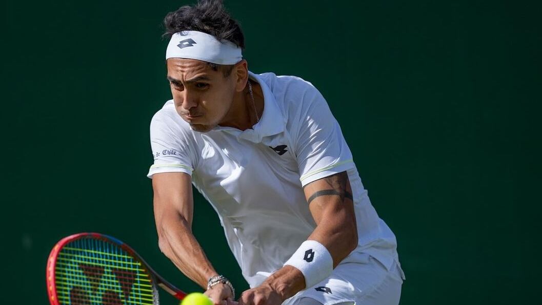 El tenista chileno (19° ATP) se enfrentó este sábado al estadounidense Taylor Fritz (12°) en el Abierto de Wimbledon.