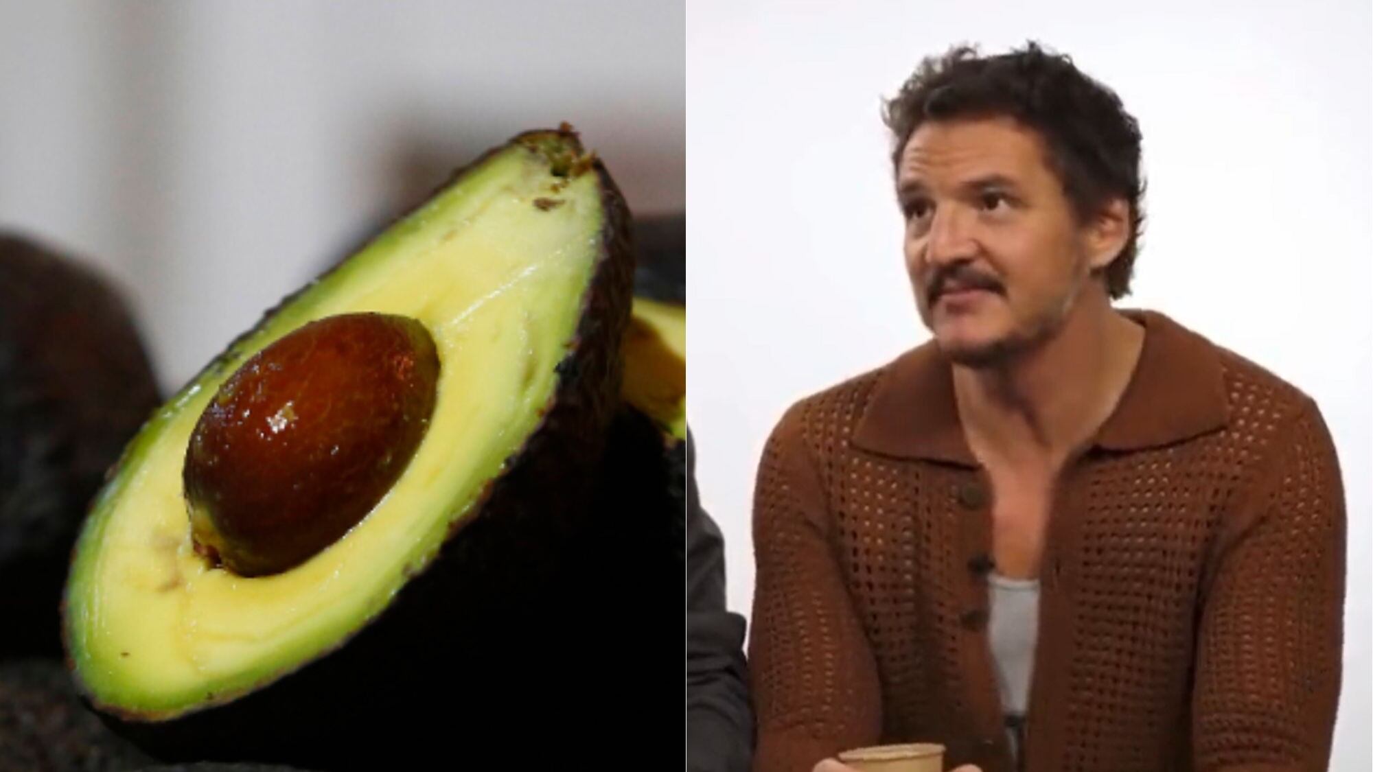 Pedro Pascal y una palta | Twitter
