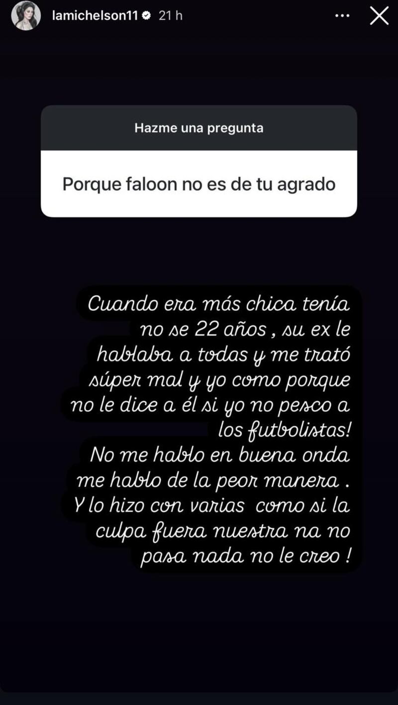 Historia de Ignacia Michelson | Instagram