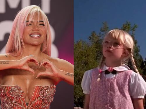 Karol G se convierte en la amiga de Matilda, con todo y Tronchatoro, para su disfraz de Halloween