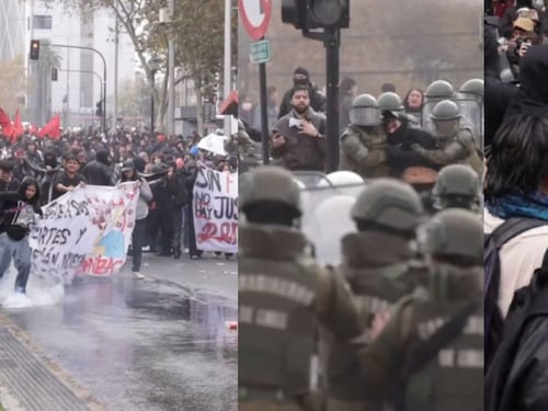 Jornada de protestas en Santiago: Balance de marcha Confech deja 35 detenidos y lesionados graves