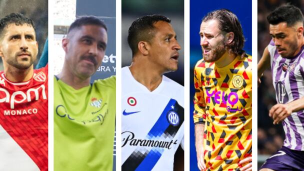 Maripán, Bravo, Sánchez, Brereton y Suazo / Fotos: clubes