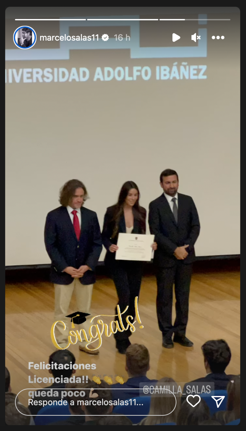 Historia de Camilo Salas | Fuente: Instagram