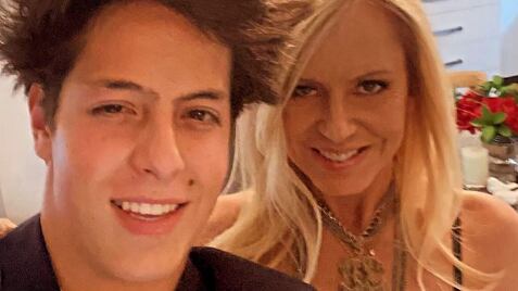 Cecilia Bolocco y Máximo Menem Bolocco