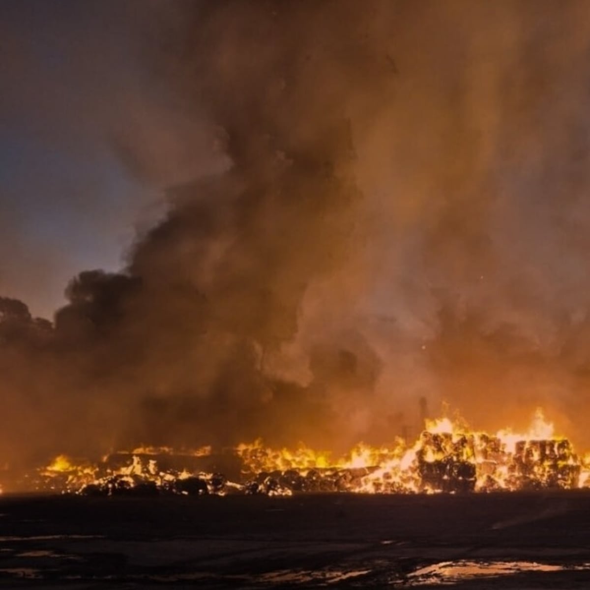 Incendio en papelera de Puente Alto suspende clases en colegios Incendio en papelera de Puente Alto suspende clases en colegios