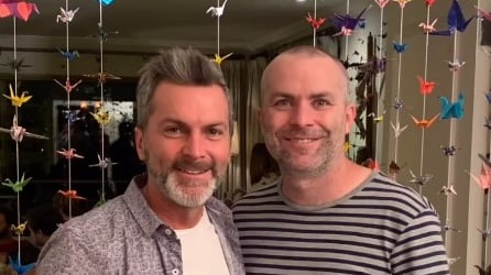 Cristián Sánchez y su hermano fallecido, Instagram