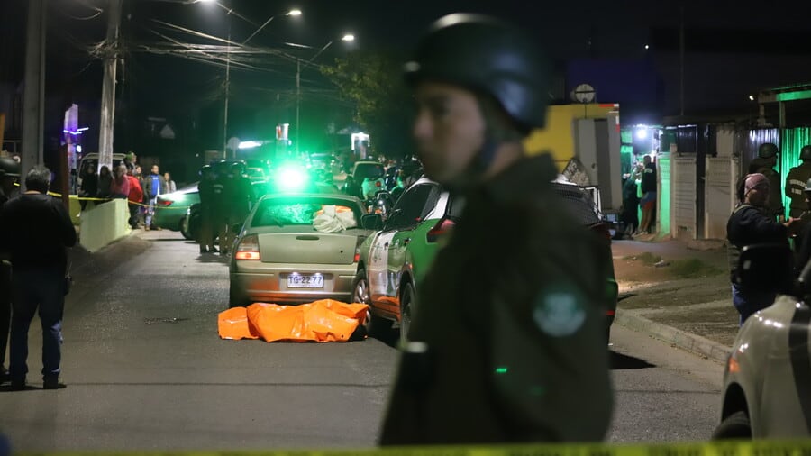 El control en el sector de Llolleo terminó con un fallecido y un carabinero atropellado